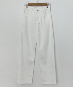 ストレートワイドデニムパンツ