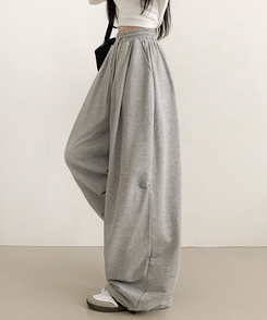 ピンテックカーブワイドパンツ GREY