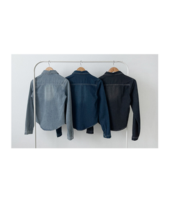 ディープウェーブデニムシャツ