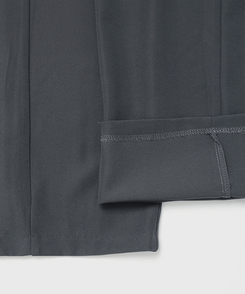 【丈別】ピンタックカットワイドスラックス