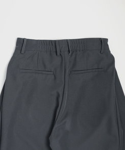 【丈別】ピンタックカットワイドスラックス