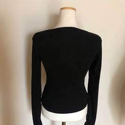 レースリボンレイヤードTシャツ(5color)