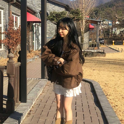 オーバーフィットトリングポケットジャンパー BROWN