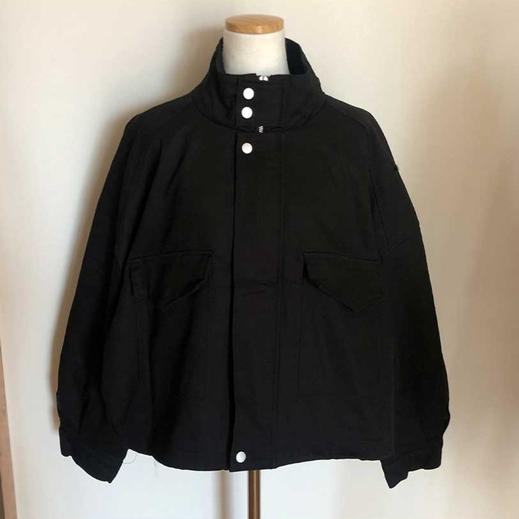 オーバーフィットトリングポケットジャンパー