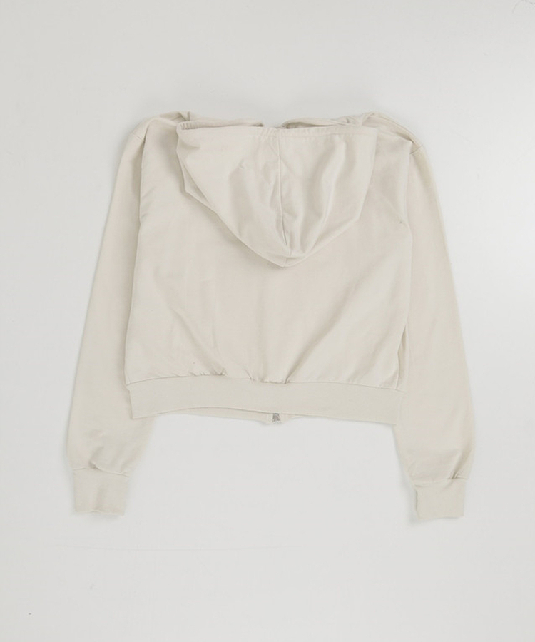 ボタンポイントフードジップアップ