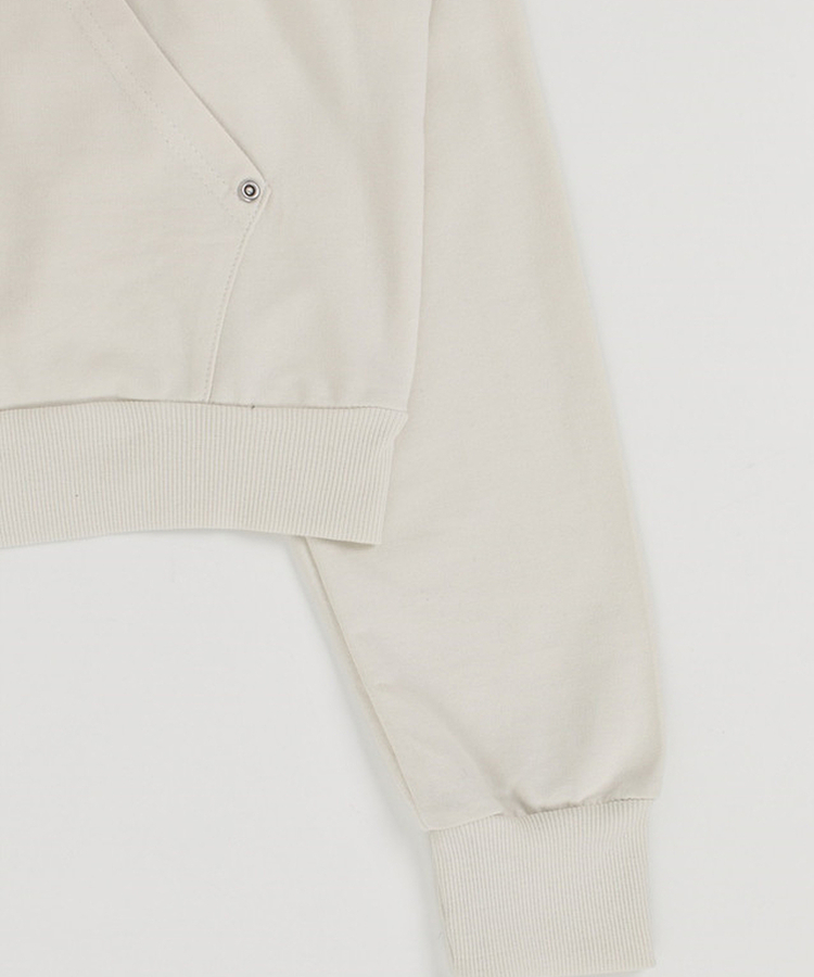 ボタンポイントフードジップアップ