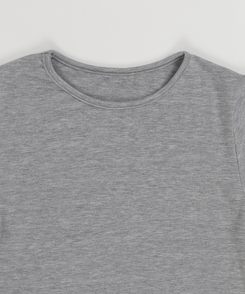 【SET】ドットシースルートップス＋レイヤード半袖Tシャツ