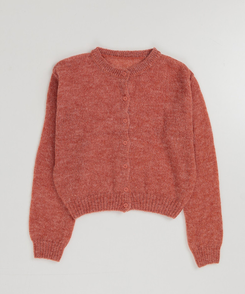 ヘアリーカーディガン