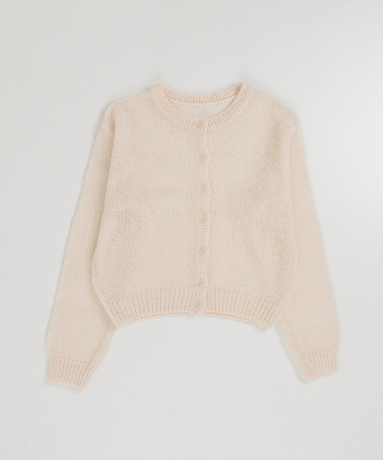 ヘアリーカーディガン