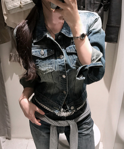 デニムジャケットジャケット LIGHT DENIM