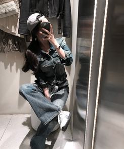 デニムジャケットジャケット LIGHT DENIM