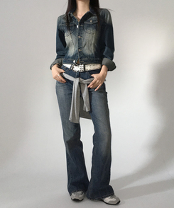 デニムジャケットジャケット LIGHT DENIM