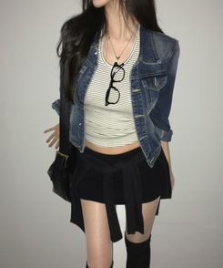 デニムジャケットジャケット DEEP DENIM