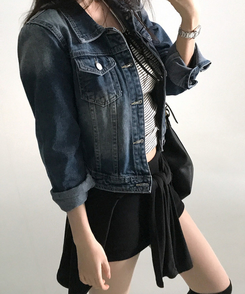 デニムジャケットジャケット DEEP DENIM