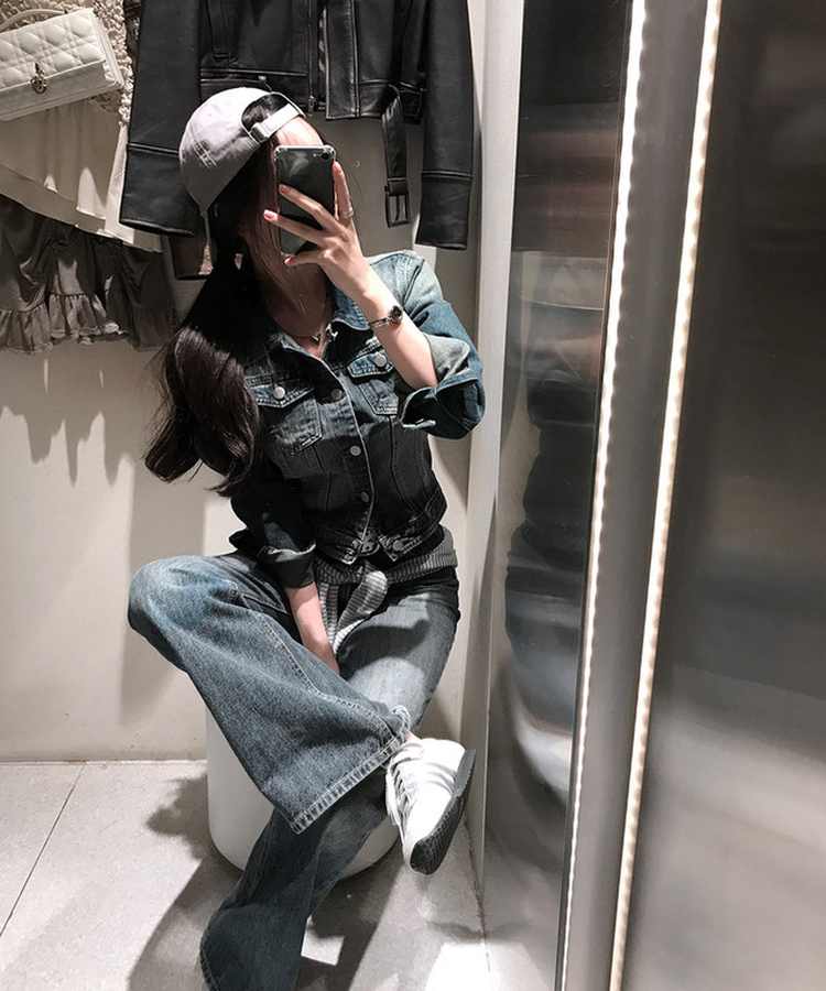 デニムジャケットジャケット LIGHT DENIM