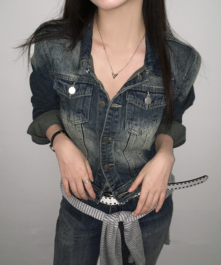 デニムジャケットジャケット LIGHT DENIM