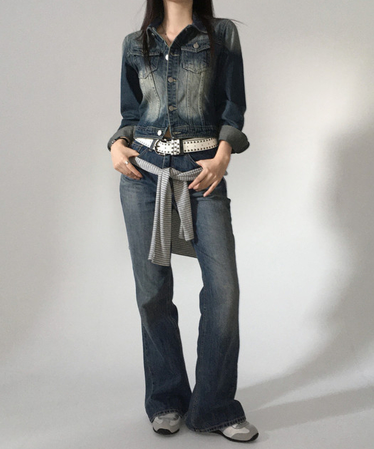 デニムジャケットジャケット LIGHT DENIM