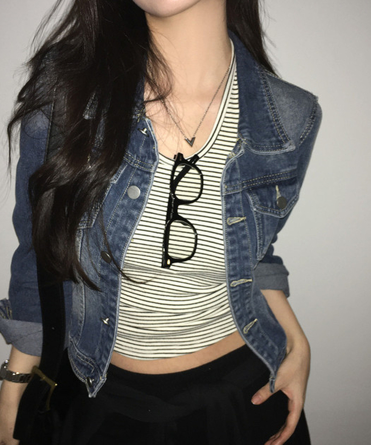 デニムジャケットジャケット DEEP DENIM