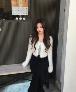 ファークロップニットカーディガン(6color) IVORY