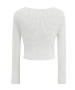 ファークロップニットカーディガン(6color)