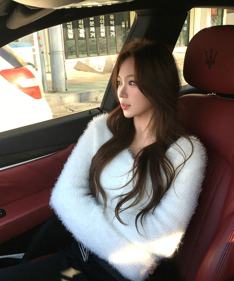 ファークロップニットカーディガン(6color) IVORY