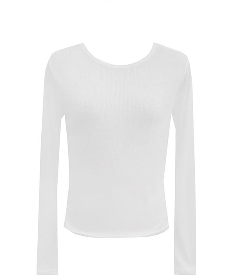 ストライプレイヤードTシャツ