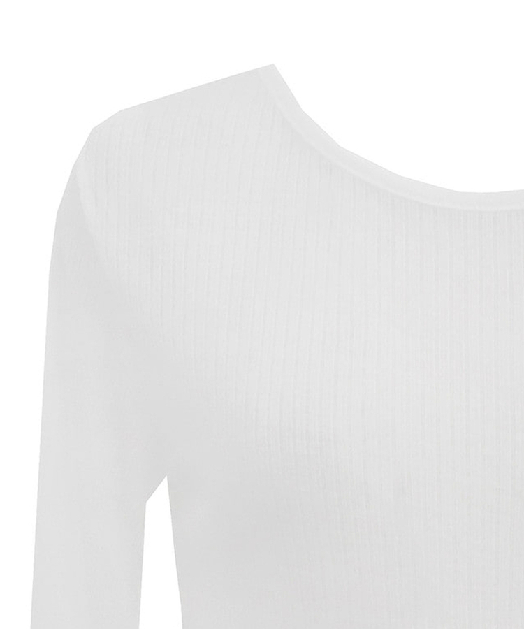 ストライプレイヤードTシャツ