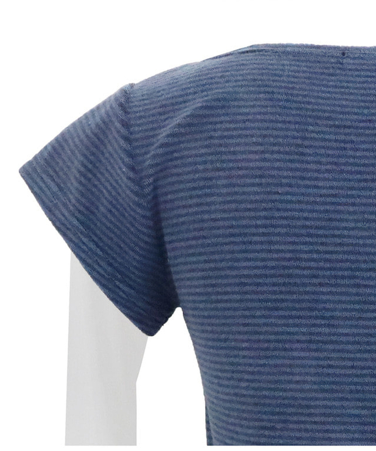 ストライプレイヤードTシャツ