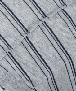 ストライプフリル長袖Tシャツ