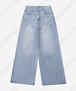 【丈別】ワイドデニムパンツ(6color)