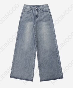 【丈別】ワイドデニムパンツ(6color)