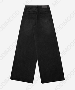 【丈別】ワイドデニムパンツ(6color)