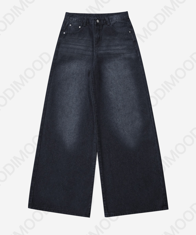 【丈別】ワイドデニムパンツ(6color)