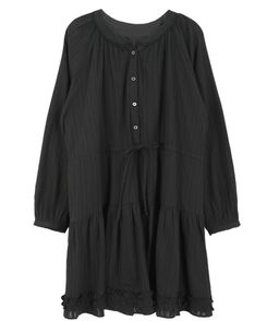 アイレットストリングフレアワンピース