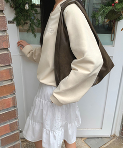 デイリーレザーバッグ BROWN