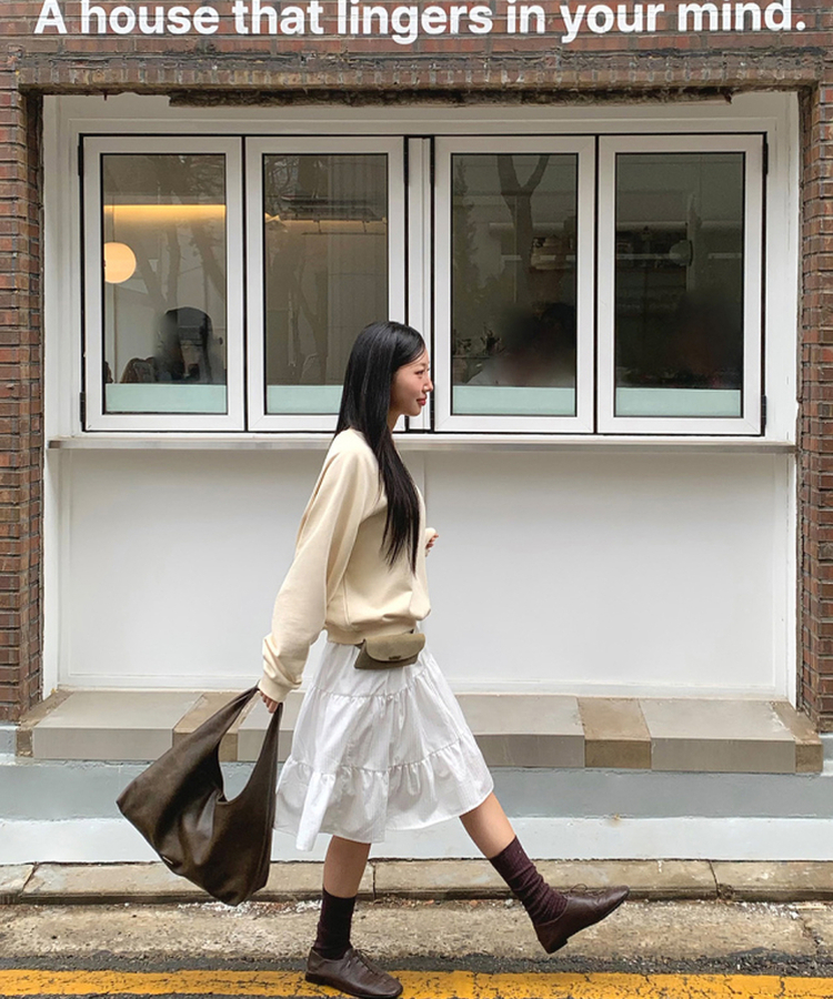 デイリーレザーバッグ BROWN