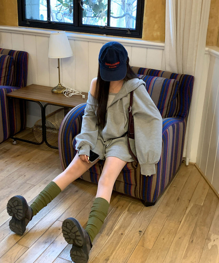 【SET】ワッフルトレーニングセットアップ GRAY