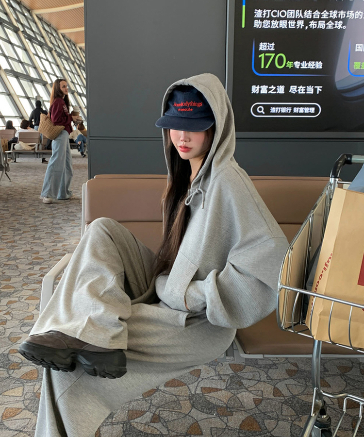 【SET】ワッフルトレーニングセットアップ GRAY