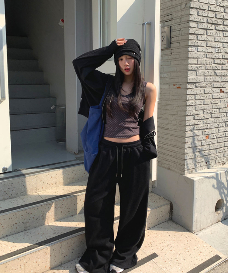 【SET】ワッフルトレーニングセットアップ BLACK