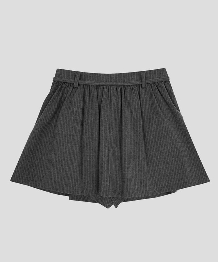 ストライプスカートパンツ