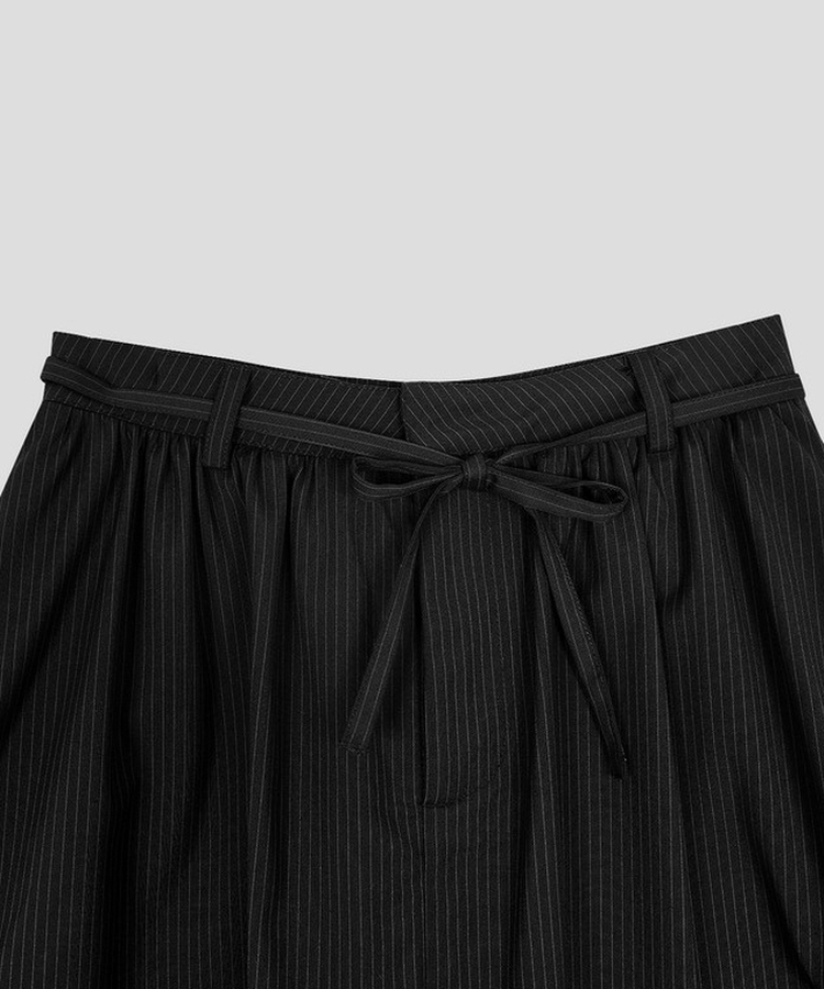 ストライプスカートパンツ