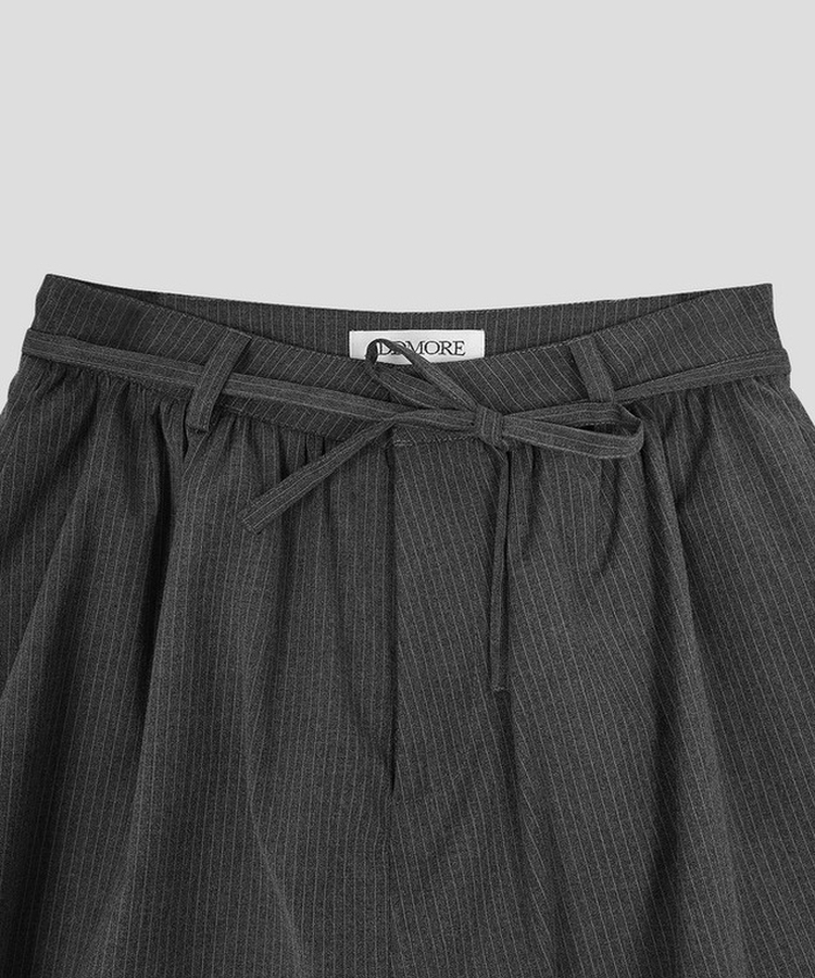 ストライプスカートパンツ