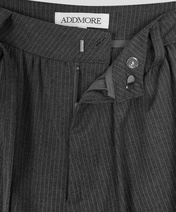 ストライプスカートパンツ