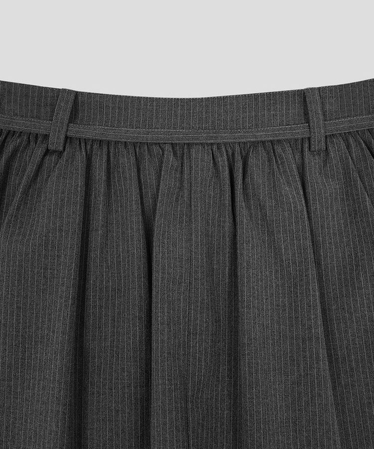 ストライプスカートパンツ