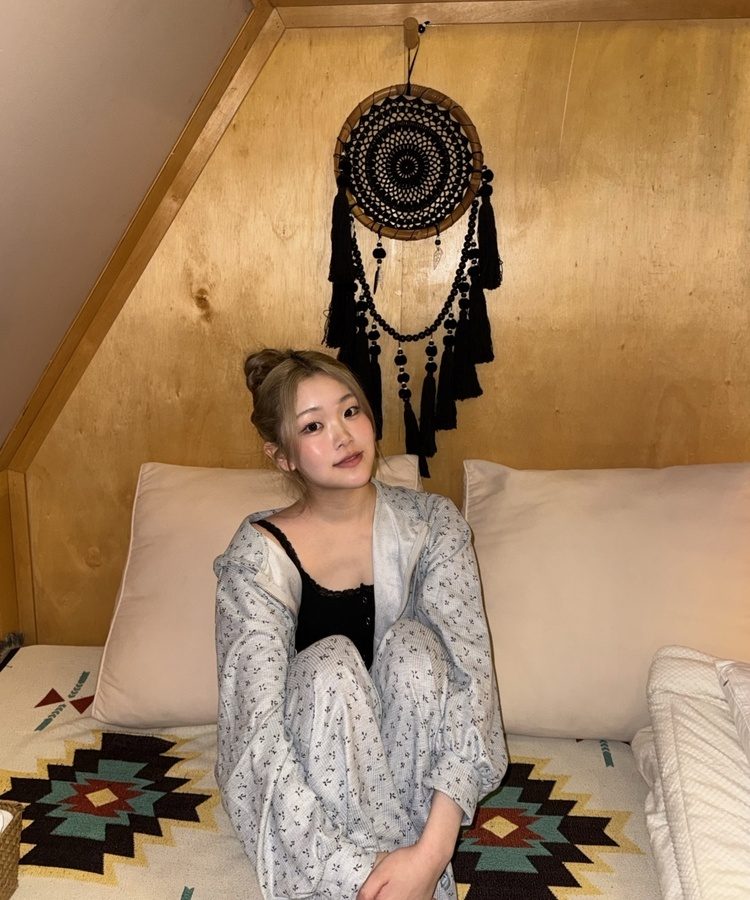 레이스 스냅 버튼 나시 블랙