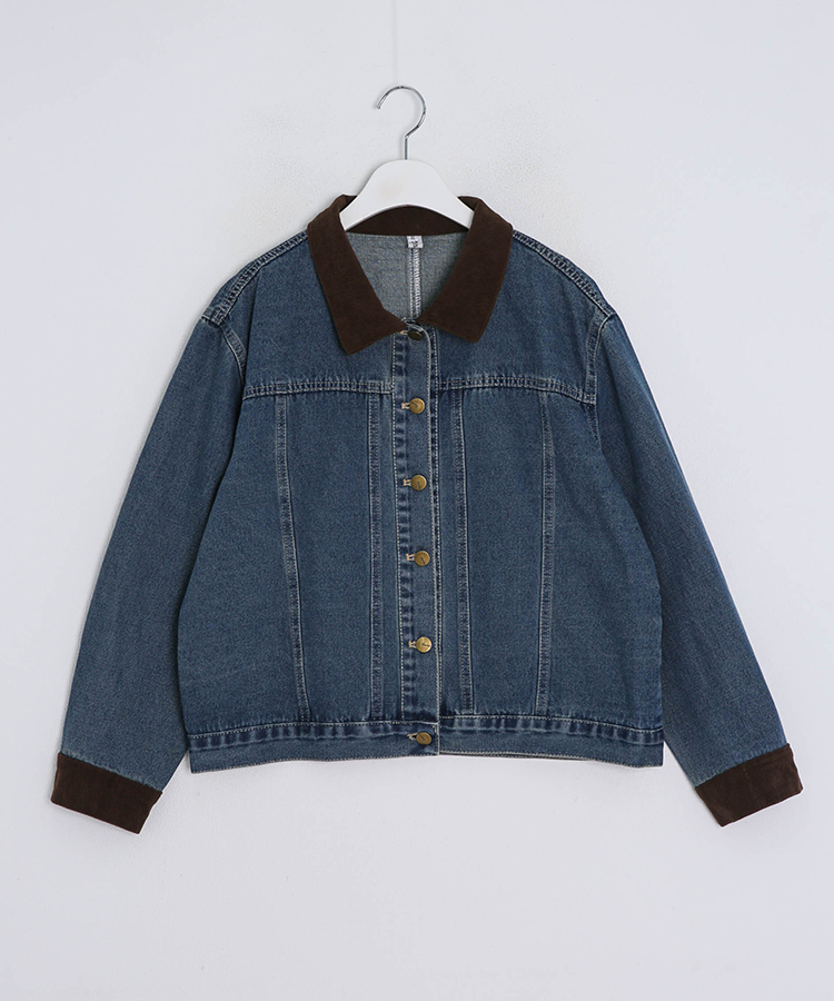골덴 데님 자켓