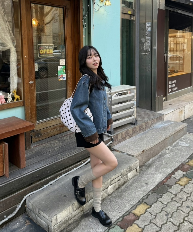 コーデュロイデニムジャケット MID DENIM