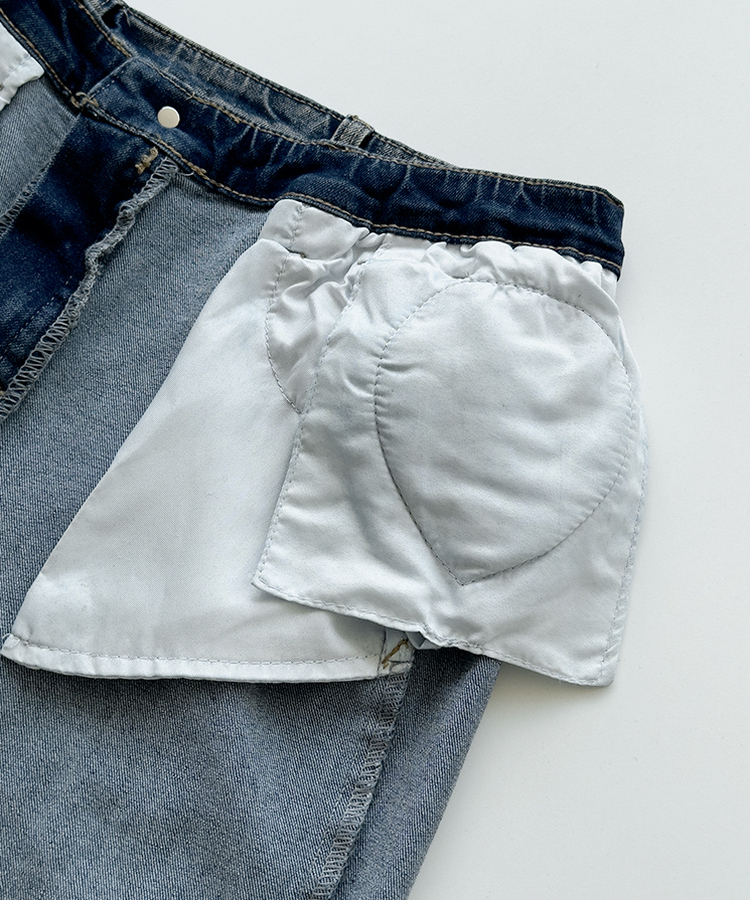 【마법팬츠/골반보정】기장별 워싱 부츠컷 데님 팬츠