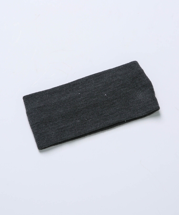 와이드 골지 니트 헤어밴드