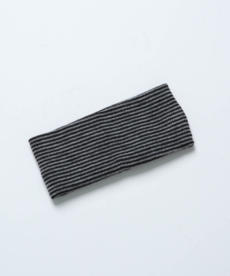 와이드 리브 헤어밴드